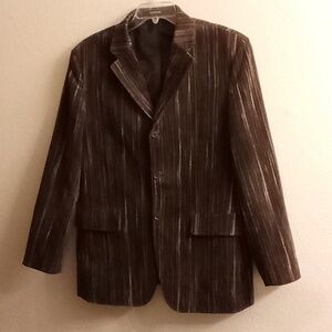 LUOMO NEW HORIZONS Office Career Travel Size 10S Brown-Black Multi Colors HMBC